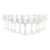 Cristal D’Arques “Longchamp” Crystal Cordial Liqueur Wine Glasses - Set of 11 For Sale