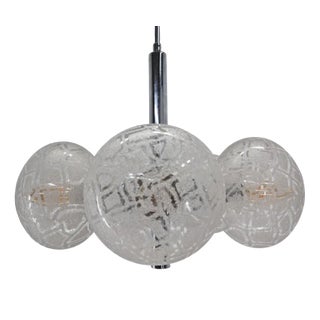 Mid-Century Sputnik Chandelier from Hustadt Leuchten, Germany, 1970s For Sale