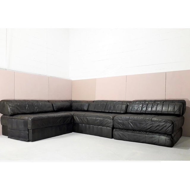 Modular DS-88 Sofa in Leather from de Sede, 1960, Set of 27 For Sale - Image 6 of 9