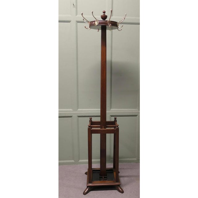 Oak Revolving Hat Coat and Umbrella Hall Stand This is a very unusual and clever design and very economical with space,...