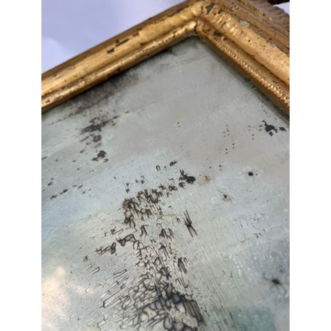 18th Century Carved and Gilt Italian Mirror For Sale - Image 6 of 12