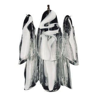 1960s Murano Chandelier by Mazzega Italy For Sale