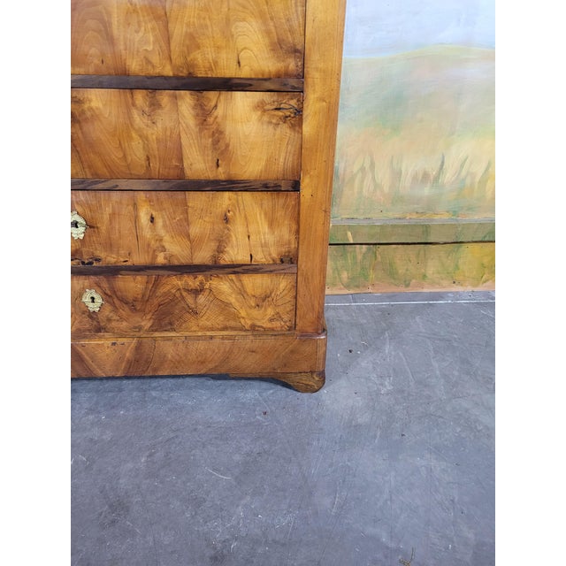 Large Louis Philippe Weekly Chest of Drawers For Sale - Image 11 of 12