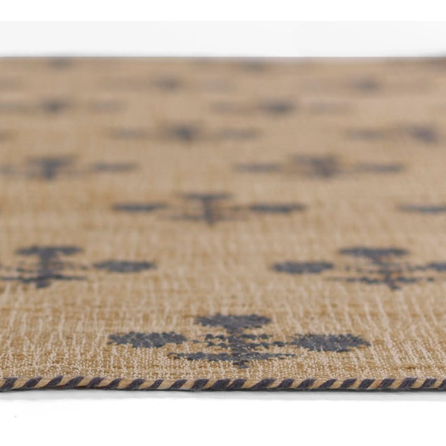 2020s Erin Gates by Momeni Orchard Bloom Blue Hand Woven Wool and Jute Area Rug 3'6" X 5'6" For Sale - Image 5 of 10