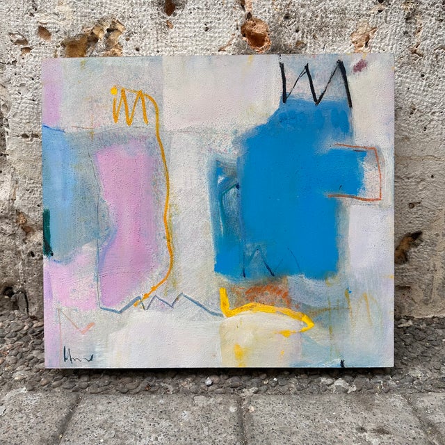 Lorenzo Colomo, Abstract Composition, 2000s, Acrylic Painting on Panel For Sale - Image 5 of 17