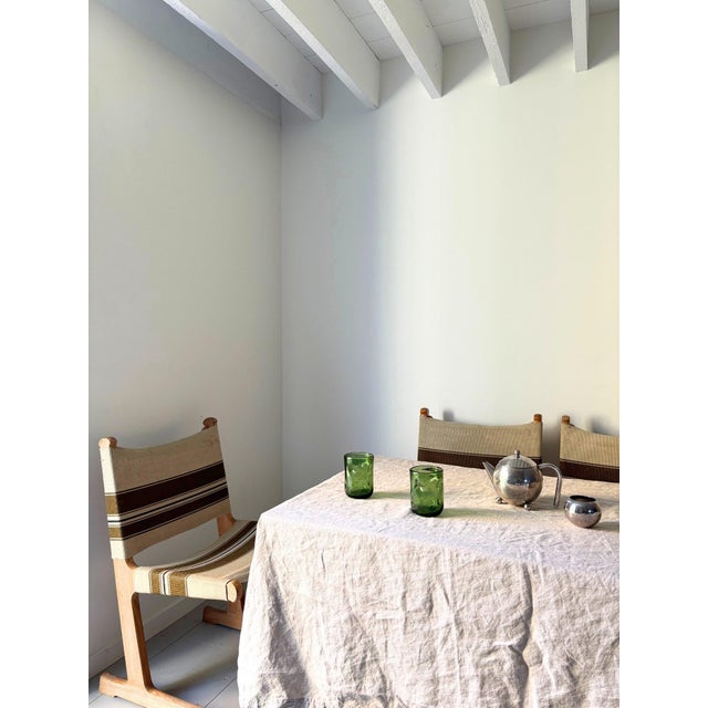 A set of six cantilevered dining chairs designed by Ditte & Adrian Heath for France & Søn in the 1960s. These vintage 20th...