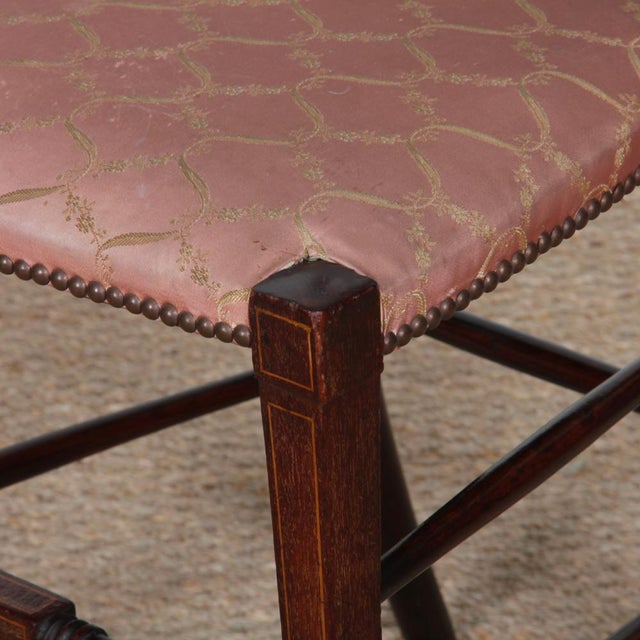 English Side Chairs, Late 19th Century, Set of 2 For Sale - Image 5 of 9