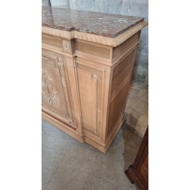 Wood Louis XVI Style Buffet, 1890s For Sale - Image 7 of 9