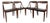 Mid 20th Century Four Danish Teak and Leather Chairs Designed by Johannes Andersen For Sale