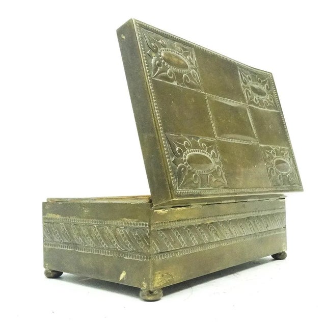 German Art Nouveau Humidor from WMF, 1920s For Sale - Image 3 of 10