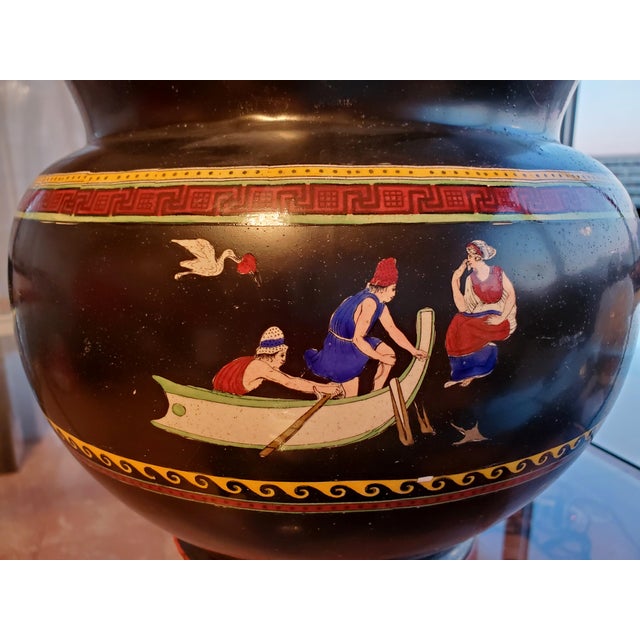 Ceramic 1875-1912 John Tams & Son Ltd Round Bowl Vase Pottery For Sale - Image 7 of 10