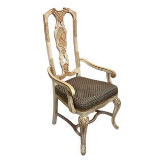 Vintage Drexel Heritage Sketchbook Chinoiserie ArmChair For Sale