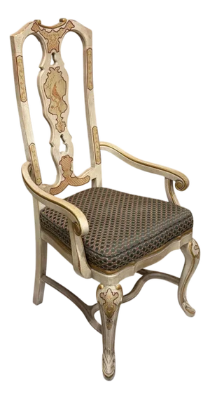 Vintage Drexel Heritage Sketchbook Chinoiserie ArmChair