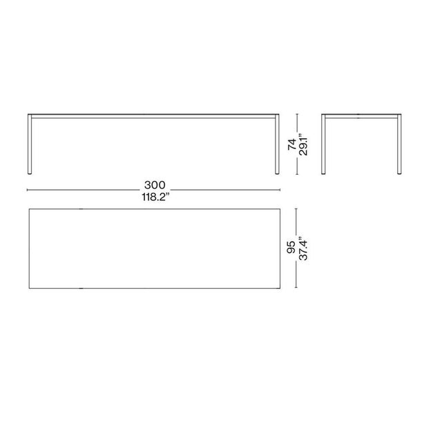 Wood Naan Table by Piero Lissoni for Cassina For Sale - Image 7 of 10