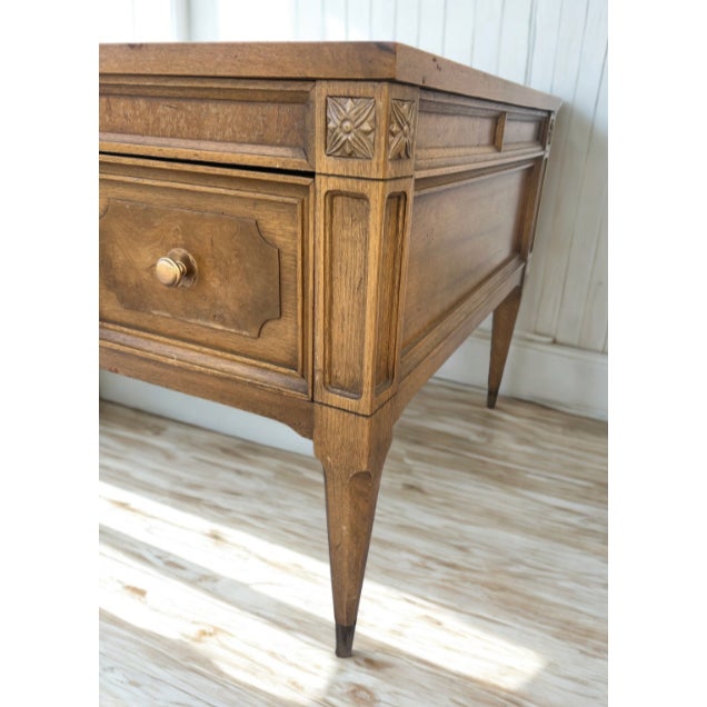 1950s American of Martinsville Burled Wood End Tables-Pair For Sale - Image 13 of 13