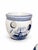 Blue Vintage Dutch Blue and White Delft-Style Ceramic Pottery Set of 7 For Sale - Image 8 of 11