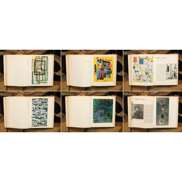 Modern Art in the U. S. (50 Painters of the 20th C.), 1957 Coffee Table ...