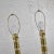 1970s Modern Hollywood Regency Lamps Lucite & Brass Plate Black With Shades Style Karl Springer - A Pair For Sale - Image 10 of 16