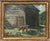 Gold Antique Tonalist Painting Farmyard With Animals Signed Charles P. Gruppe. For Sale - Image 8 of 9