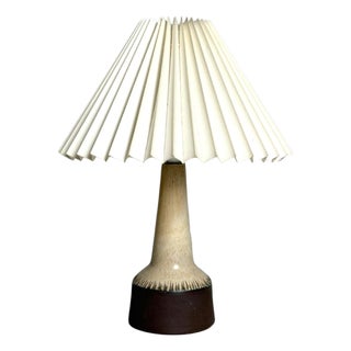 Vintage Danish Ceramic Table Lamp, 1960s For Sale