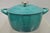 Mid Century Modern Style Green Cast Iron Dutch Oven 6.5 Qt 6.2 L Pot With Lid For Sale - Image 11 of 11