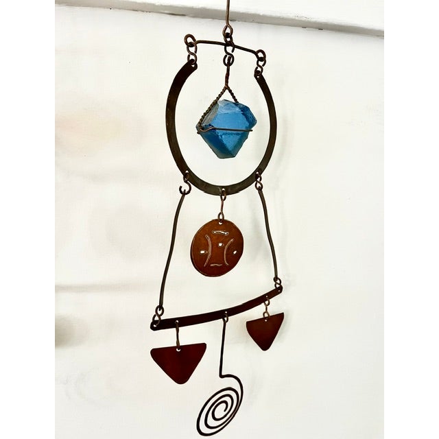 Pair of Vintage Brass Mobiles For Sale - Image 9 of 14
