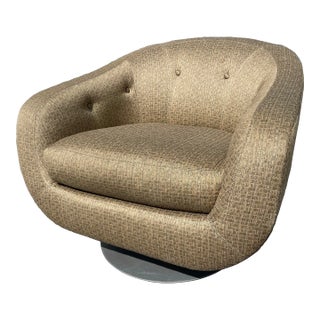 Tomlinson / Erwin-Lambeth Swivel Club Chair For Sale