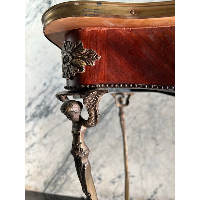 1940s Louis XV Style Two-Tiered Table For Sale - Image 12 of 12