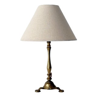 Brass Pullman Table Lamp, Britain, 1910 For Sale
