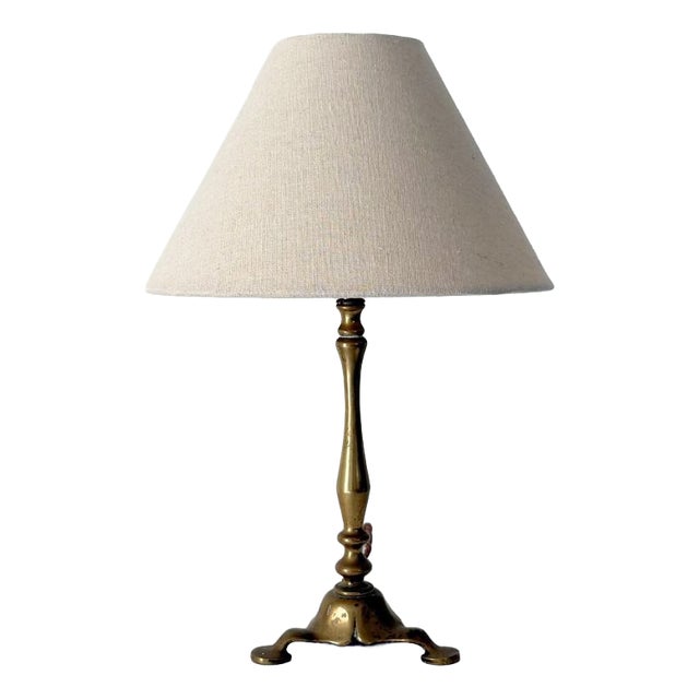 Brass Pullman Table Lamp, Britain, 1910 For Sale