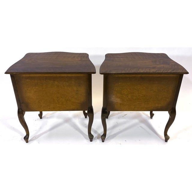 Mid 20th Century Pair French Louis XV / French Provincial Side Tables For Sale In New York - Image 6 of 10