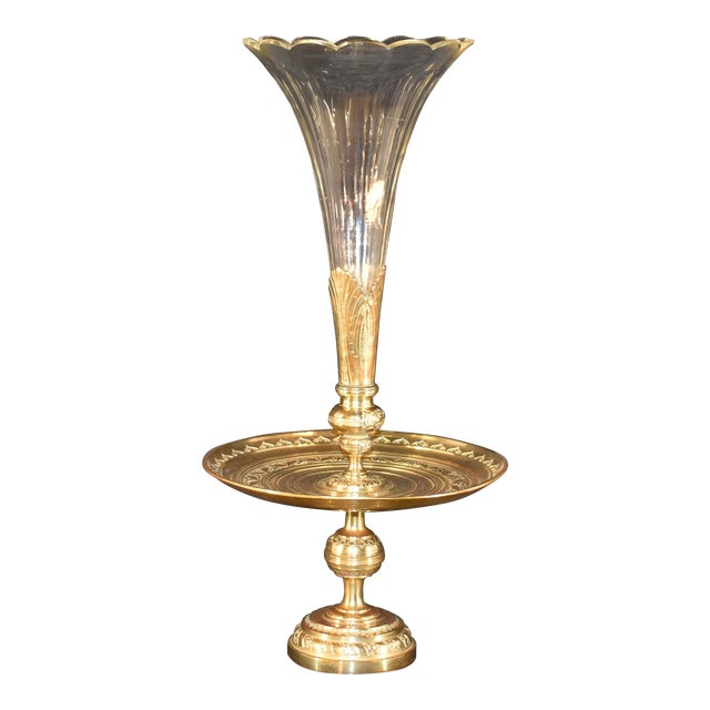 19th Century French Epergne For Sale