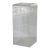 Modern Lucite Acrylic Pedestal Column Stand Beveled Edge Detail Vintage For Sale