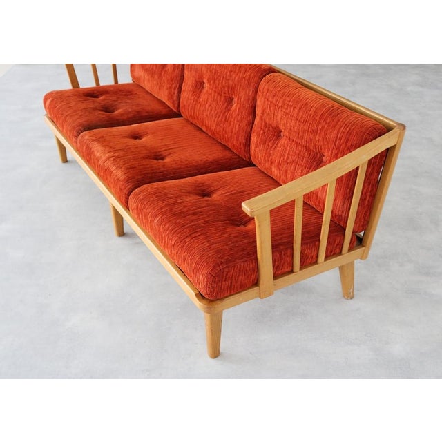 Carl Malmsten Vintage Sofa by Carl Malmsten for O.H. Sjögren For Sale - Image 4 of 12