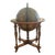 Vintage Wooden Globe-Shaped Liquor Cabinet From the Mid 20th Century For Sale