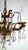 Mid-Century Modern Palwa Brass Lead Crystal Six Liight Chandelier 6 Lights from Palwa, 1960s For Sale - Image 3 of 15