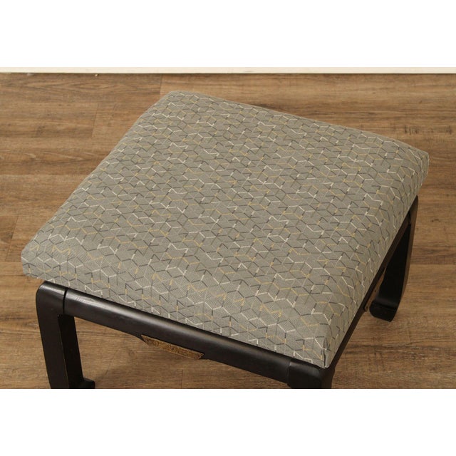 Ming Style Mid-Century Pair of Low Stools For Sale - Image 4 of 12