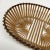 1960s Vintage Oval Wood Woven Oblong Basket For Sale - Image 5 of 10