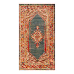 Late 19th Century Turkish Angora Oushak Carpet ( 5' 2'' x 9' 4'' - 157 x 284 )