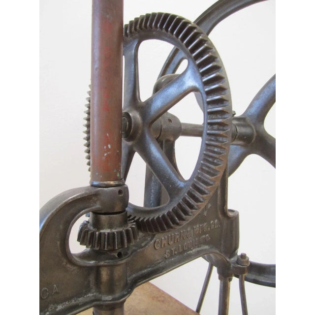 Farmhouse 1990s Rustic Cottage Floor Lamp For Sale - Image 3 of 8