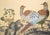 C. 1970s Showa Era Japanese Painted Silk Byobu Screen "Pheasants and Sakura" For Sale - Image 12 of 18
