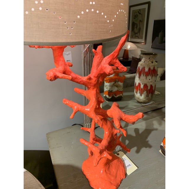 1960s Mid-Century Artisan Made Lamp From Paris For Sale - Image 5 of 6