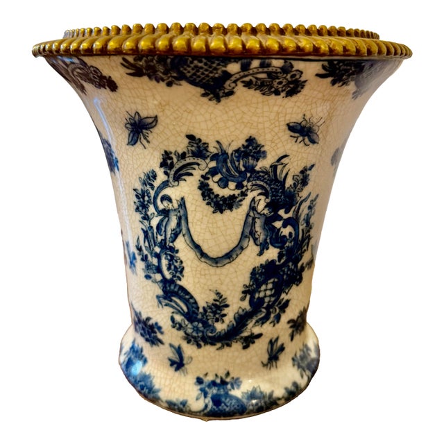 United Wilson Juwc 1897 Chinoiserie Vase For Sale