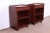 Herman Miller Gilbert Rohde for Herman Miller Art Deco Mahogany Nightstands, Newly Refinished For Sale - Image 4 of 12