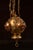 Early 20th Century Renaissance Revival Flush-Mount Lamp With Glass Cabochons For Sale - Image 4 of 7
