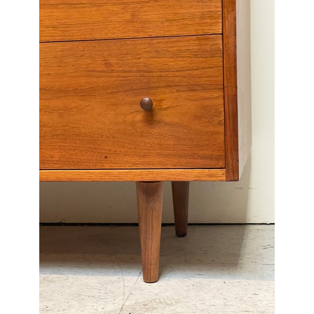 Glenn of California 1950s Walnut 8-Drawer Dresser For Sale - Image 4 of 6