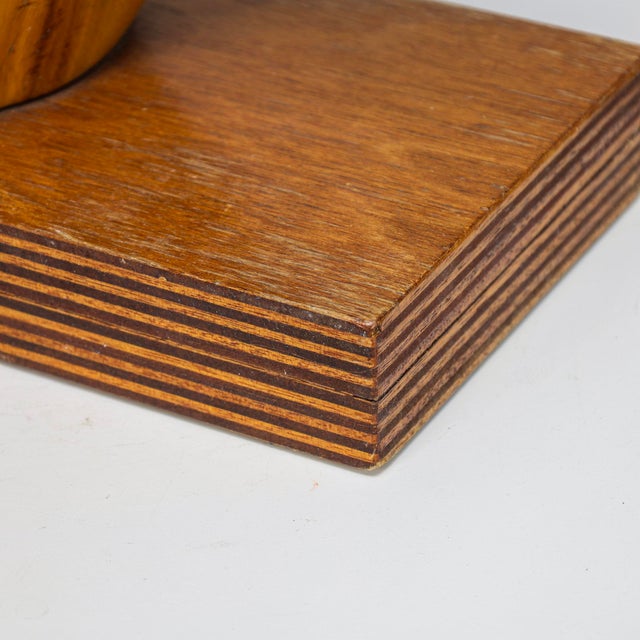 Abstract Organic Wood Sculpture by H. Hinfelaar, Netherlands, 1980s For Sale - Image 9 of 11