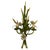 Italian Toleware White Poppy and Wheat Green Floral Bouquet Two-Light Sconce, 1960s For Sale - Image 18 of 18