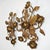 Gold Hollywood Regency Gilded Metal Wall Lamps, Italy, 1960s, Set of 2 For Sale - Image 8 of 17