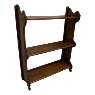 Dutch Hang Rack in Walnut For Sale